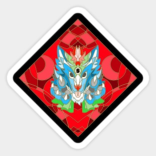 Suspiciously Wealthy Furry Sticker